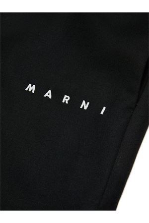 pantalone in lana nero MARNI KIDS | M01504M00W30M900